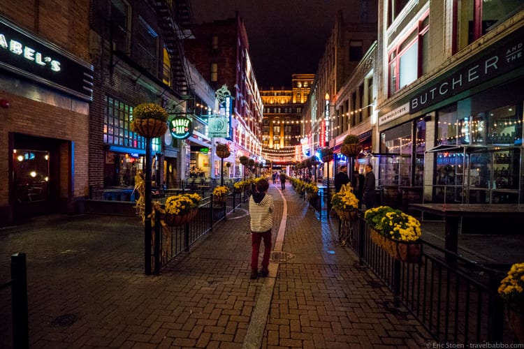 Cleveland with Kids: East 4th Street