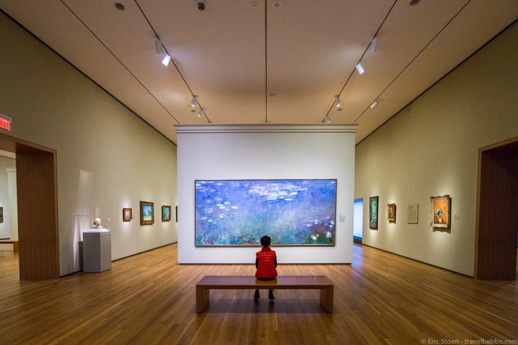 Cleveland with Kids: Appreciating Monet