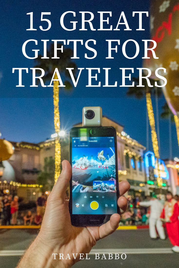 Fifteen gift ideas for the traveler in your life! 