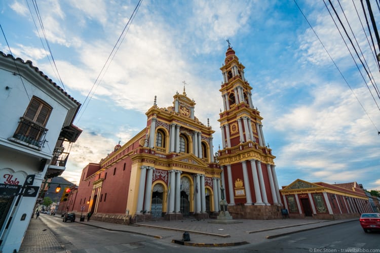 Salta photography: St. Francis Church in Salta