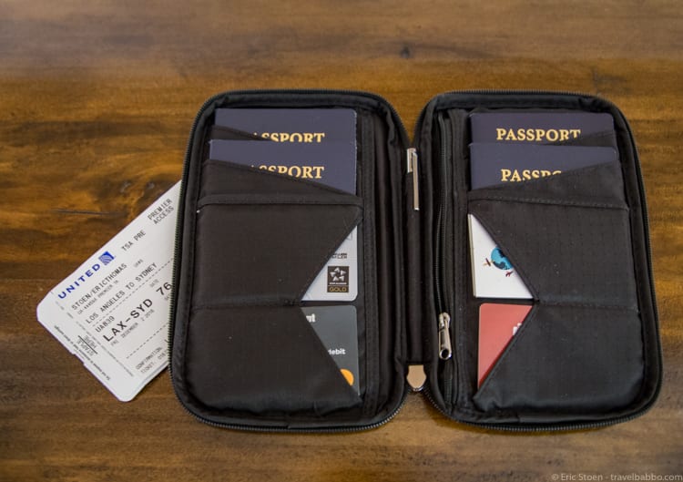 Holiday gifts - Zerogrid passport holder