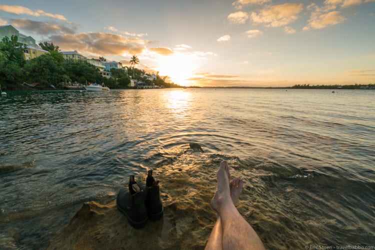 Blundstone: The sunsets in Bermuda never disappoint! 
