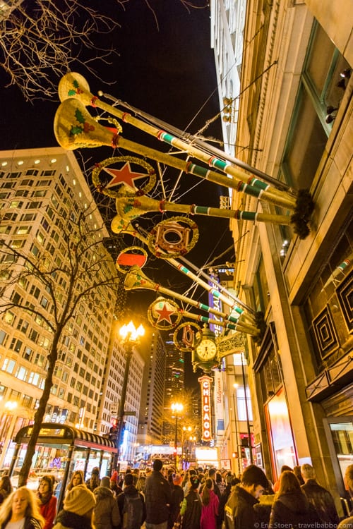 Chicago with kids: State Street at Macy's 