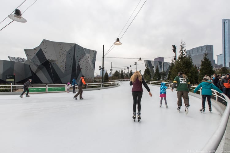 Chicago with kids: The Maggie Daley Skating Ribbon