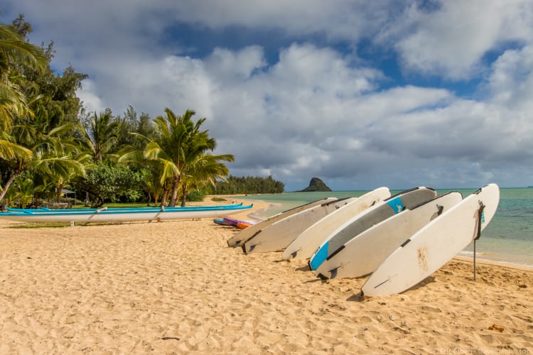 The Holiday Inn Express Waikiki: The secret beach at Kualoa Ranch