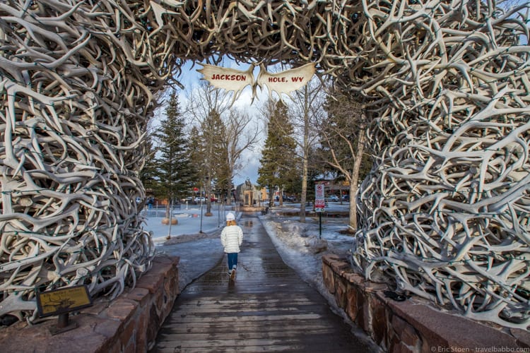 Jackson Hole with Kids: The Jackson Town Square