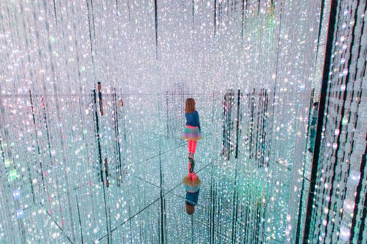 Things to do in Tokyo - At the Mori Digital Art Museum