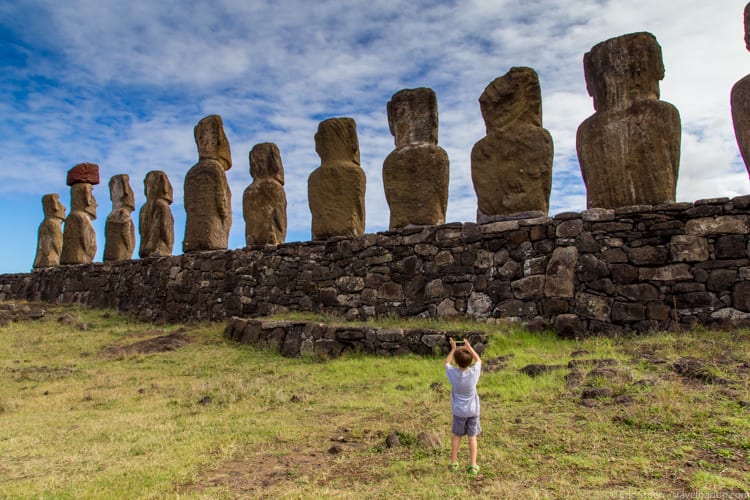 Family travel planning: Easter Island can be difficult to book using standard frequent flier miles, so it's a perfect opportunity to redeem Capital One Venture miles to bring down your travel costs. 