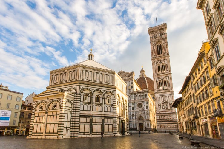 Day Trip to Florence - Early morning in Florence - The Duomo