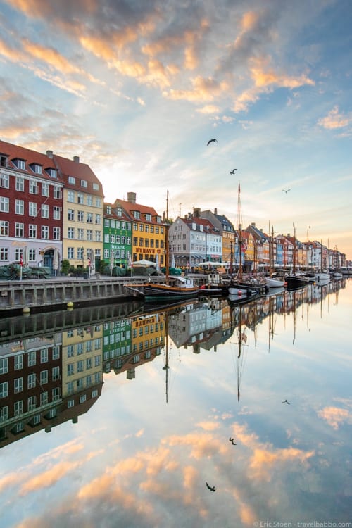 Around the world - Early morning reflections in Copenhagen