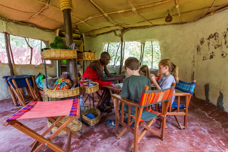 Benefits of Travel - Crafting while learning Swahili in Kenya