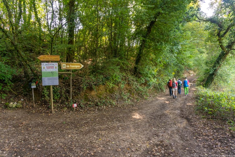 Via Francigena - The hike is good for all ages - except probably young kids 