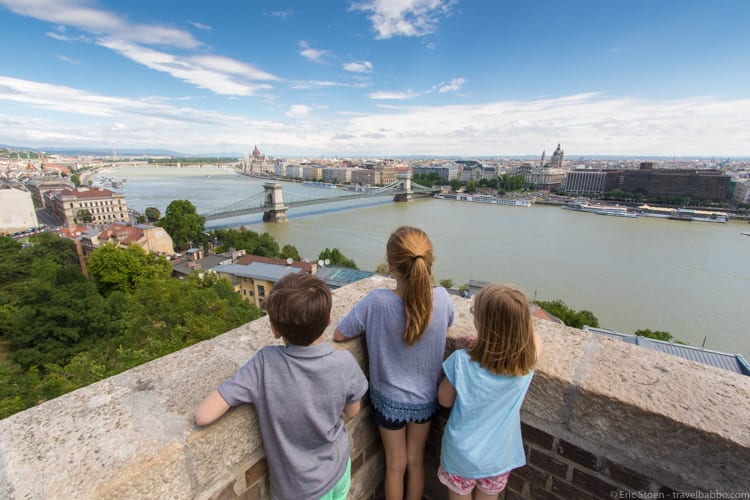 Travel for less - Overlooking Budapest on a layover that saved us money
