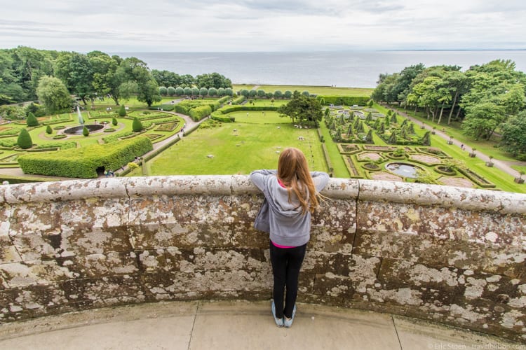 Ancestry DNA Family Travel - At Dunrobin Castle in Scotland