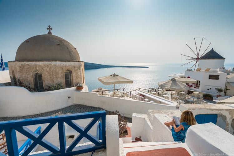 Travel for less - Santorini is far more enjoyable when it's not crowded! 