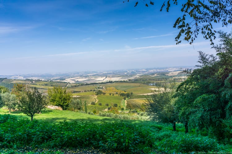 Hiking in Tuscany - Getting higher