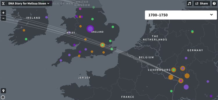 Want to know where your ancestors came from and when? Ancestry has the data. 