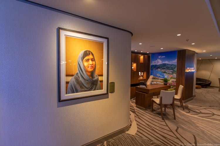 Celebrity Edge - Celebrity Edge Godmother Malala Yousafzai