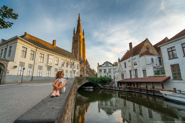 Travel Writer - In Bruges, Belgium in August