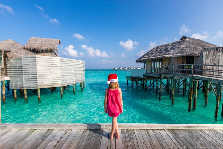 Maldives with kids - At our villas