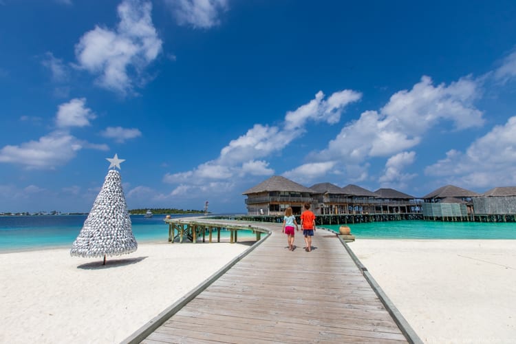 Maldives with kids - Christmas in the Maldives