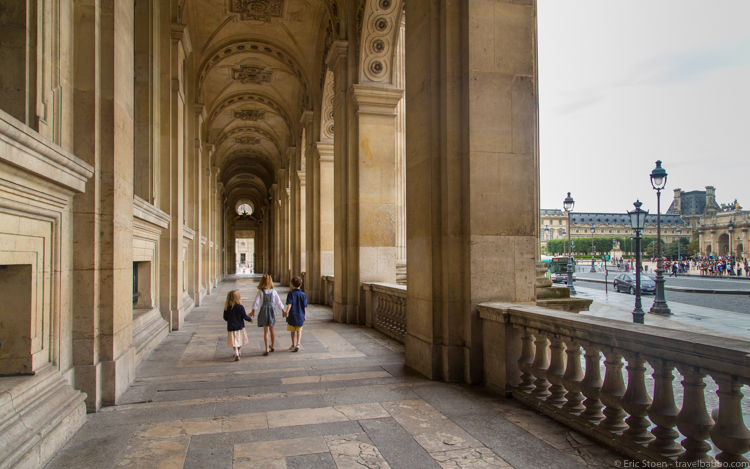 Paris on a Budget - At the Louvre