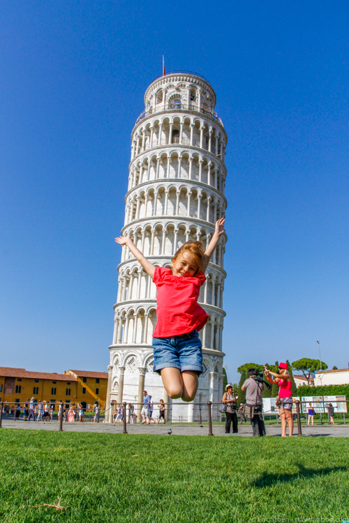 Things to do in Florence with kids - Pisa, of course
