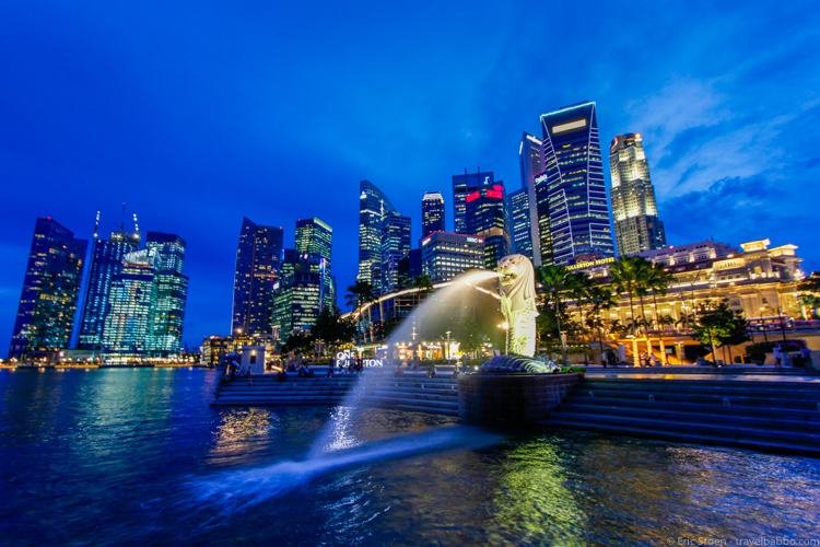 Best hotel in Singapore - Singpore at night