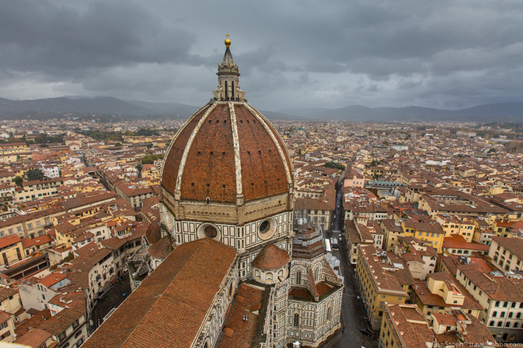 Things to do in Florence with kids - The view from the bell tower