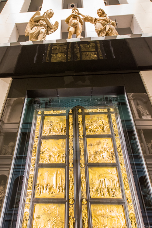 Things to do in Florence with kids - The doors of the Baptistery