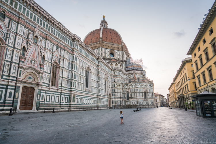 Things to do in Florence with kids - Mornings in Florence are amazing! 