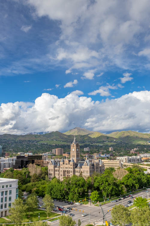 Things to Do in Salt Lake City - Salt Lake City from our room