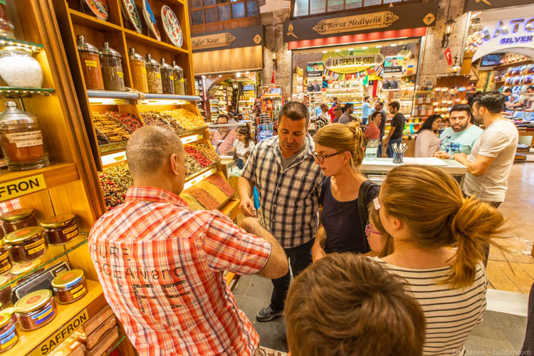 Istanbul with Kids - On a shopping spree at Hayat 