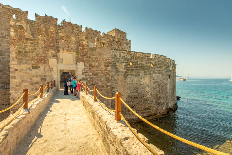Bodrum - At the Castle of St. Peter in Bodrum