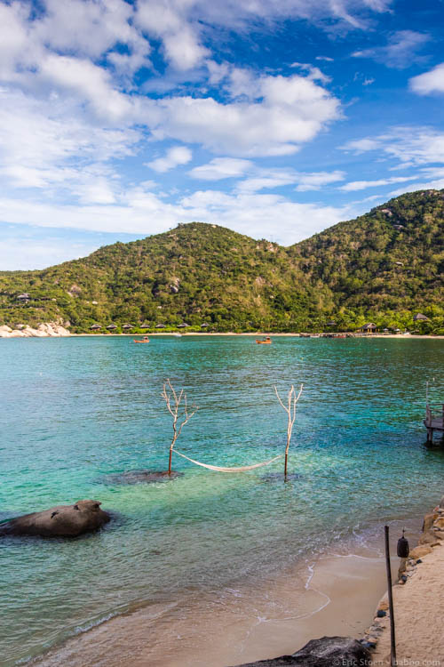 Six Senses Ninh Van Bay - The overwater hammock