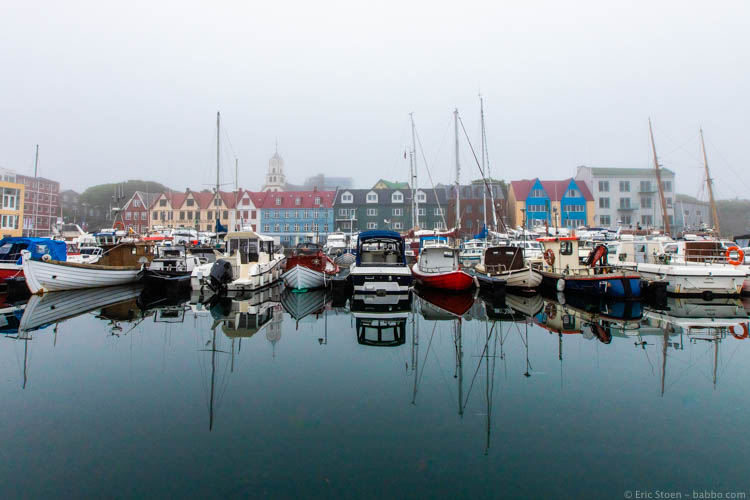 Faroe Islands - Reflections in Torshavn