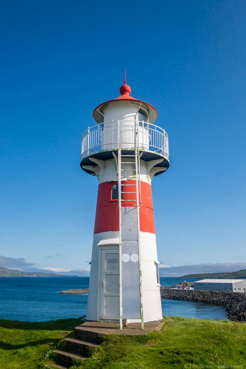 Faroe Islands - The lighthouse in Torshavn