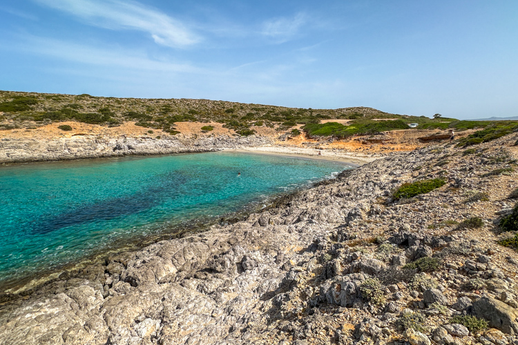 Things to do on Paros - Faneromini Beach on Antiparos