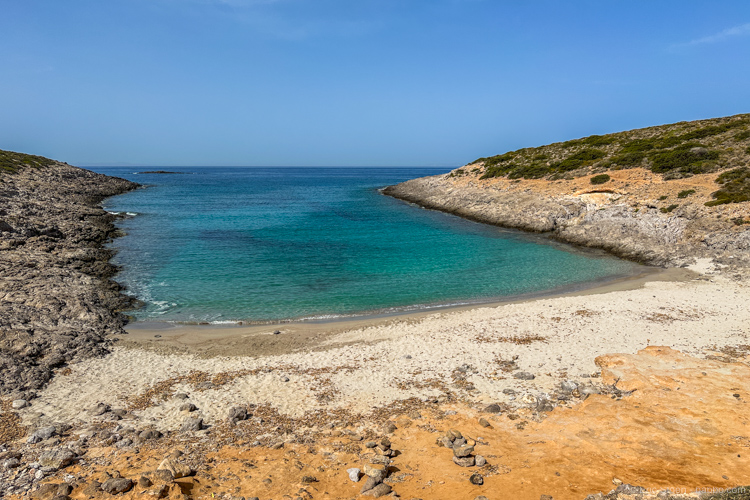 What to do on Paros - Faneromini Beach on Antiparos