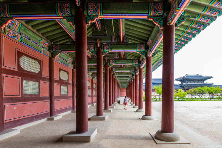 Asian Countries - South Korea - At Gyeongbokgung Palace