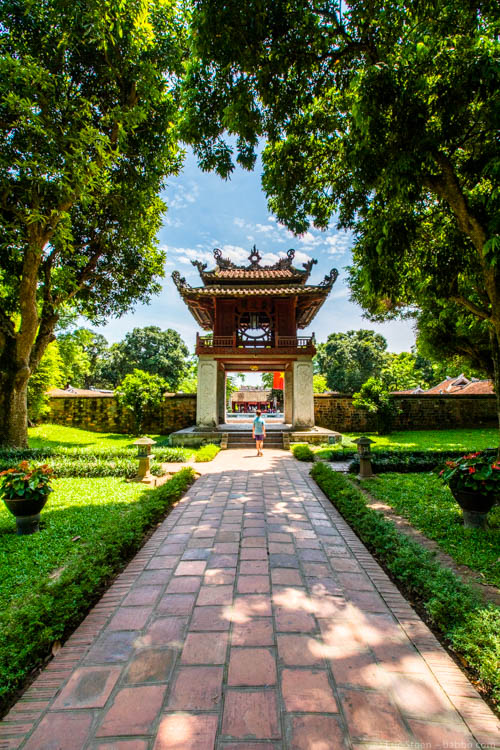 Asian countries - Vietnam - The Temple of Literature