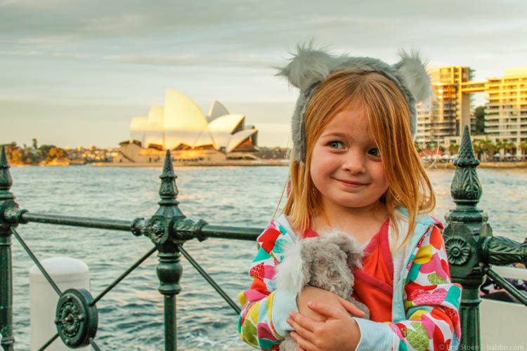 Best trip at age 4 - Australia