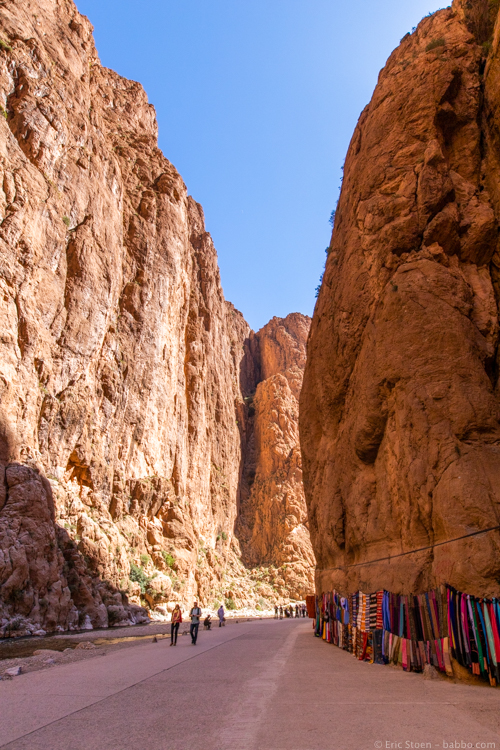 Morocco with Kids - Todra Gorge