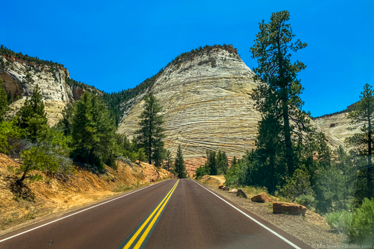 SW USA Road Trip Planner - Driving through Zion