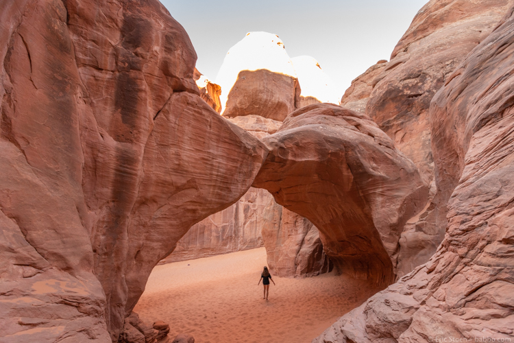 California road trip - Sand Dune Arch
