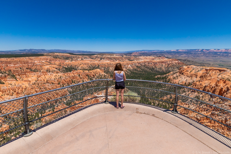 Best Road Trips Stops - Bryce Canyon National Park from the Bryce Point Overlook