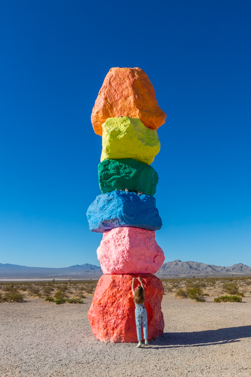 Best Road Trip Stops - Seven Magic Mountains