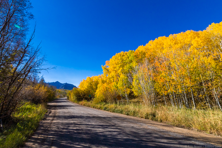 Best Road Trips in USA - Fall colors near Telluride
