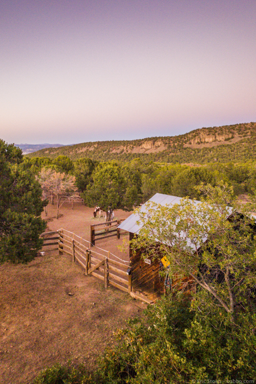 Best Road Trips in USA - Evening at Double G Ranch outside Montrose