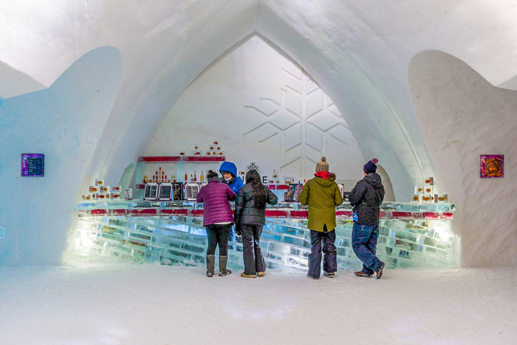 Best vacations for kids: Quebec's Ice Hotel (Hôtel de Glace). Photo courtesy of Lauren Yakiwchuk, who has great posts on the Winter Carnival and the Ice Hotel